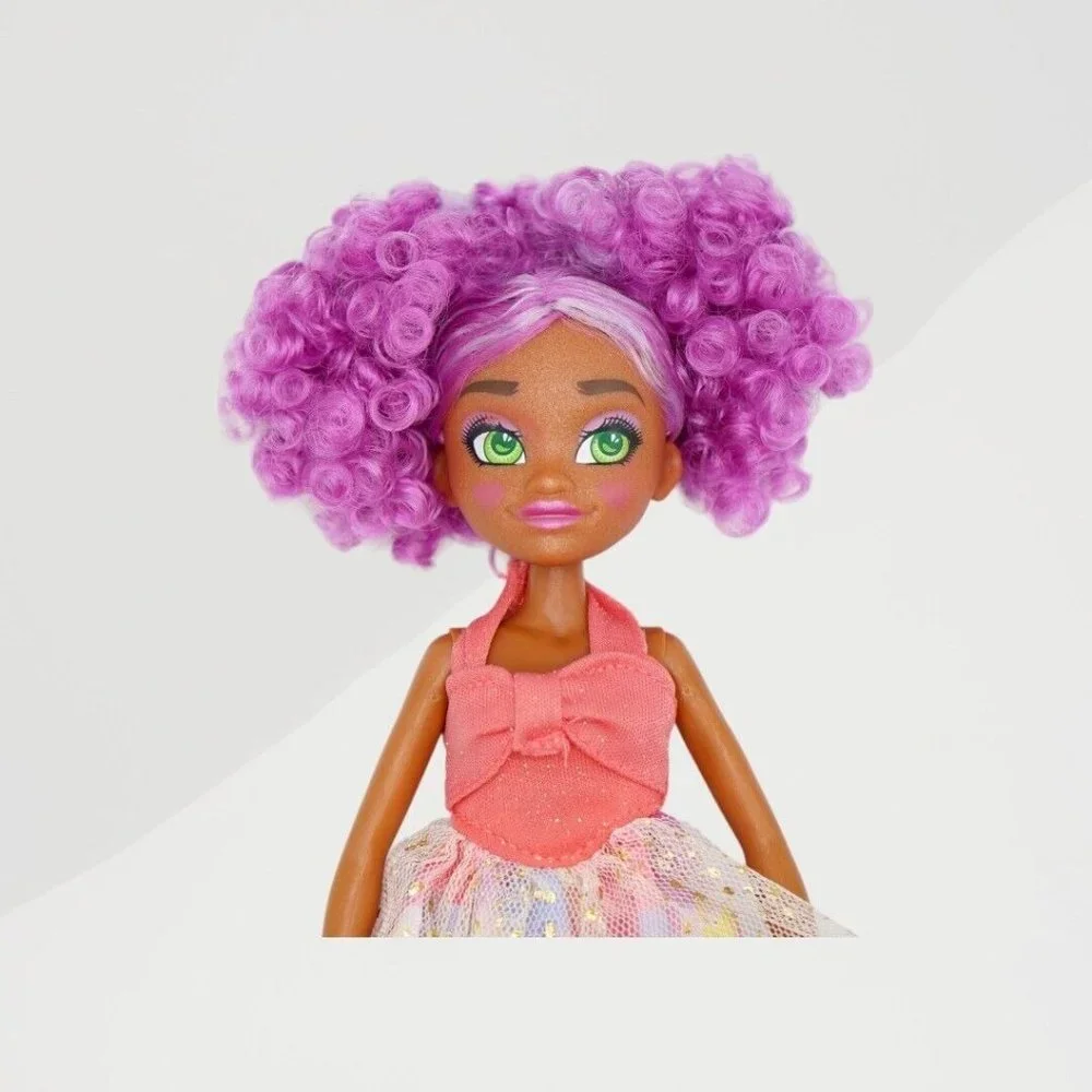 Hairmazing Princess Doll Purple Curly Hair 11